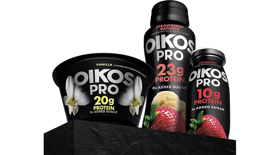Oikos protein enhanced yogurt