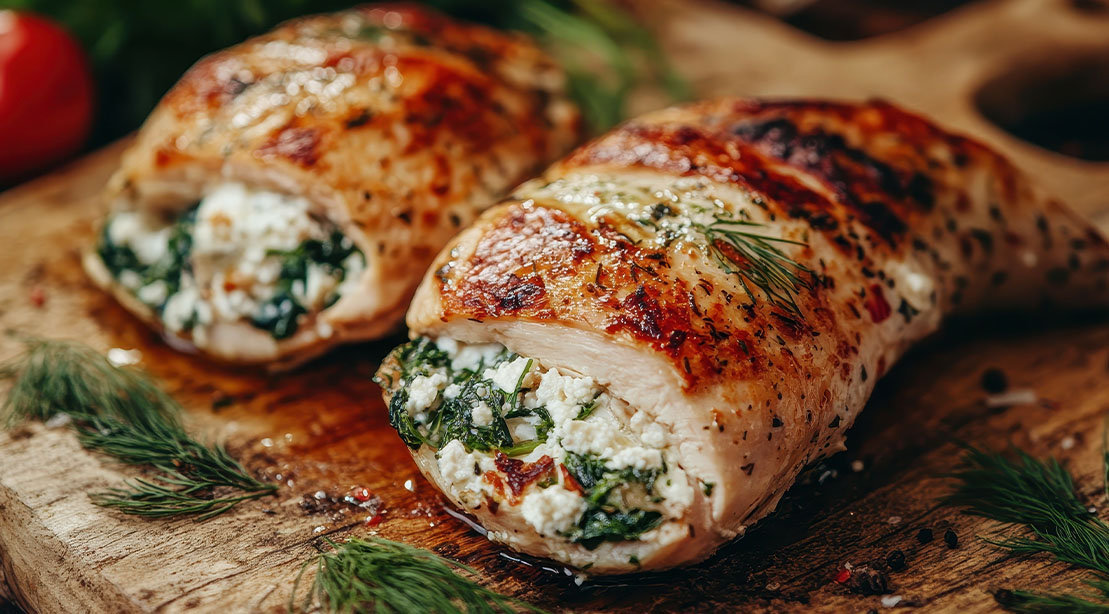 10 Easy Ways to Increase Your Protein Intake With Every Meal and Snack 12 Roasted chicken stuffed with cottage cheese