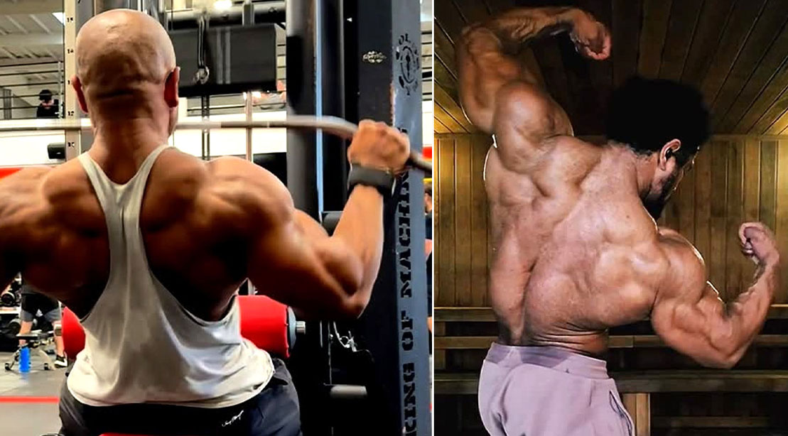 Home 10 Bodybuilder Damien Patrick performing his back workout for Olympia 2025