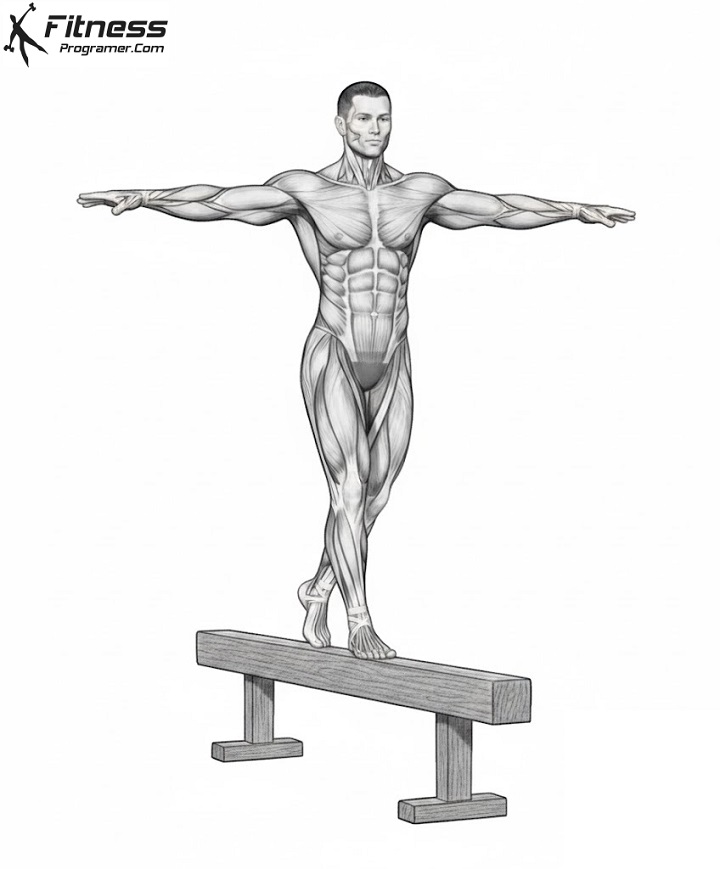 The Best Exercises To Boost Motor Skills In Adults & Athletes 6 Balance Beam Walk