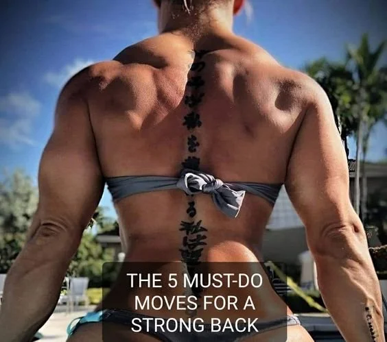 A fit person demonstrating 5 essential back moves for a stronger back workout.