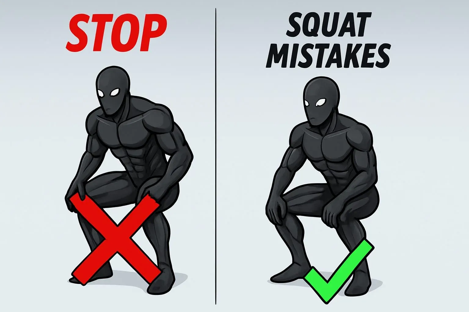 1. STOP Doing Squats Like This (Fix These 5 Mistakes)