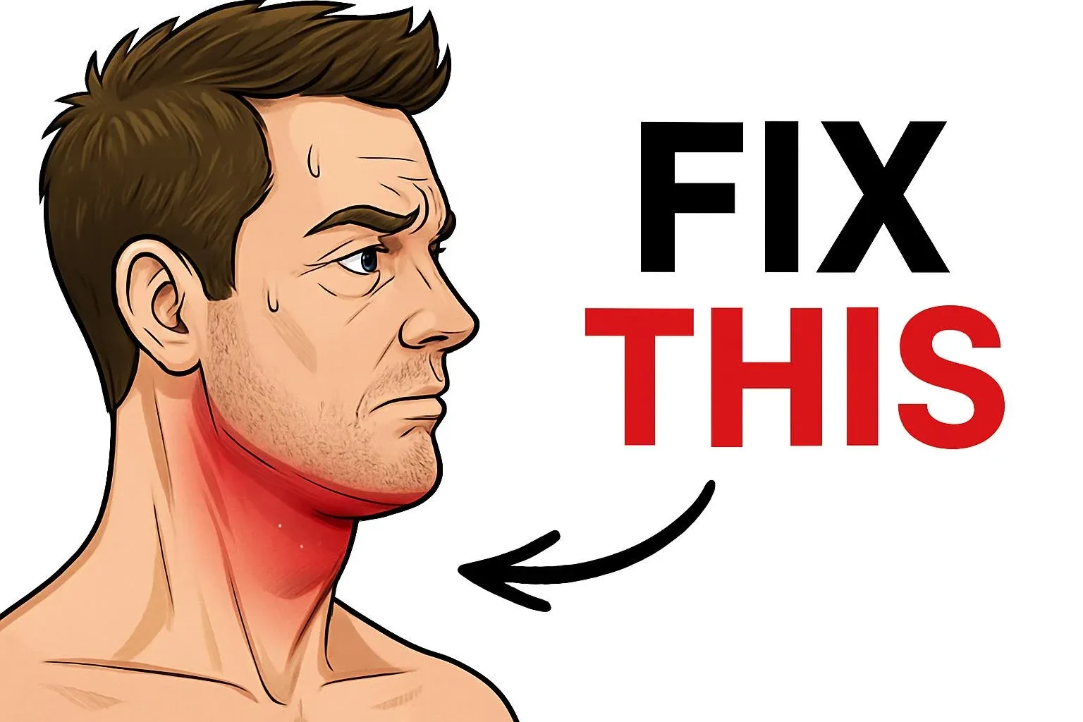 2 Exercises That DESTROY Your Double Chin (Restore Jawline)