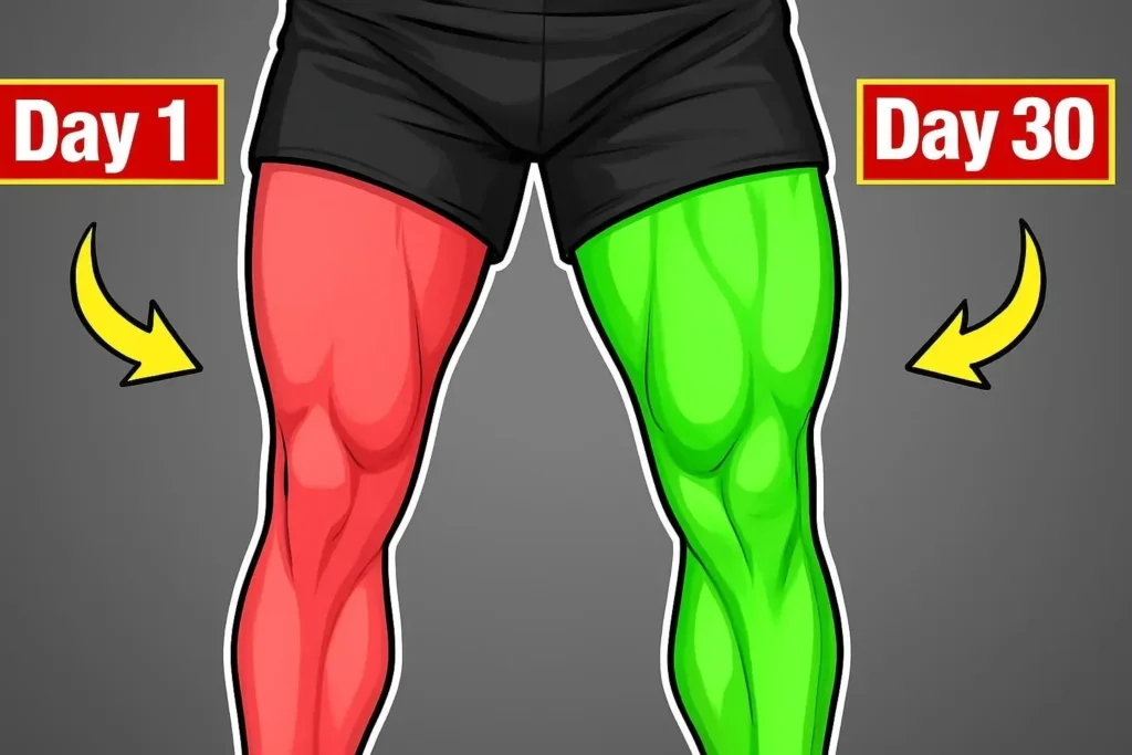 Exercise for chicken legs that is better than squats for toning and strength.