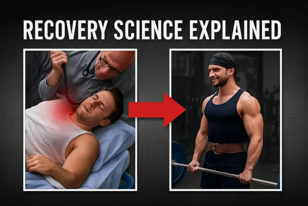 Person performing heavy lifts while considering joint health over 30.