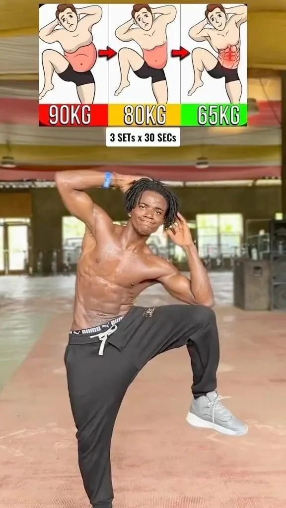 Home ab workout video. No equipment needed for this core-strengthening routine.