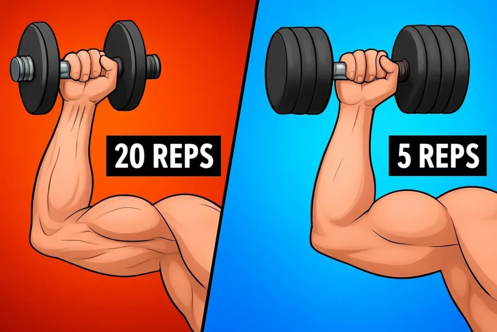 Person demonstrating correct shoulder workouts technique for better results