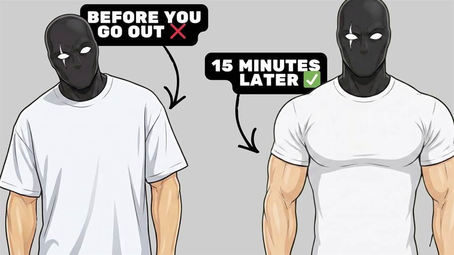 5 Calisthenics Hacks to Look 10lbs Bigger (Instantly) 9 5 Calisthenics Hacks to Look 10lbs Bigger (Instantly)