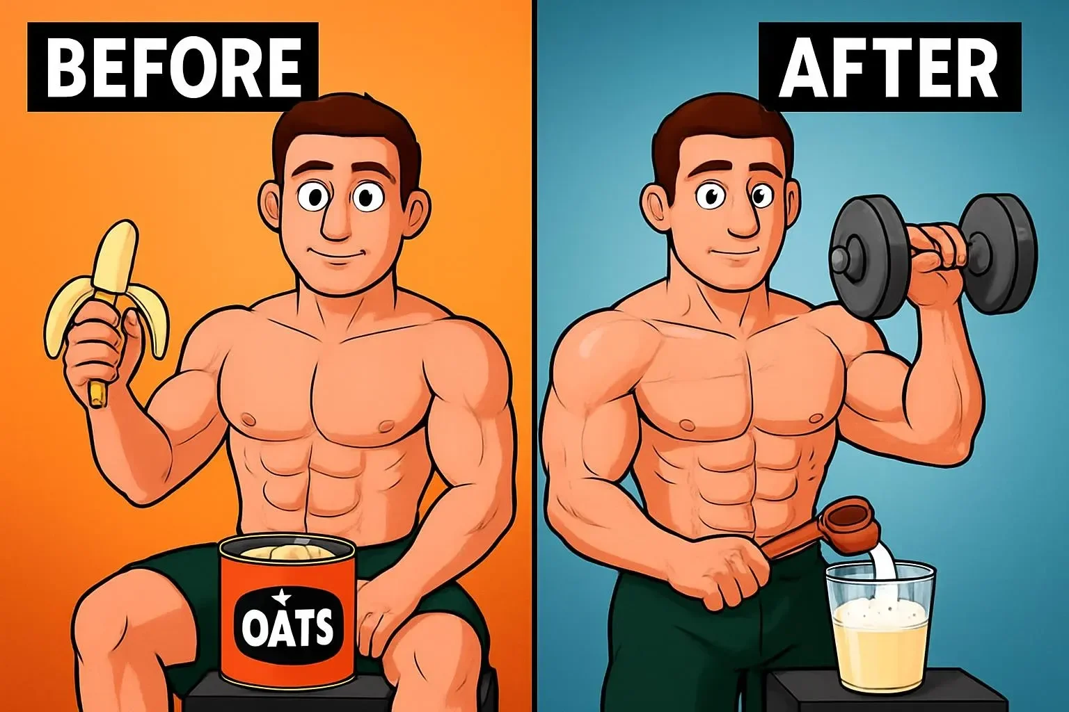 Healthy meals for optimal performance before and after lifting weights