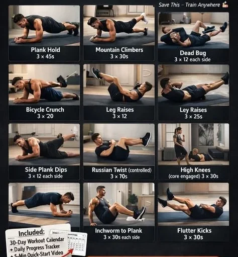 best 10-Minute Core Workout That Actually Engages Your Abs