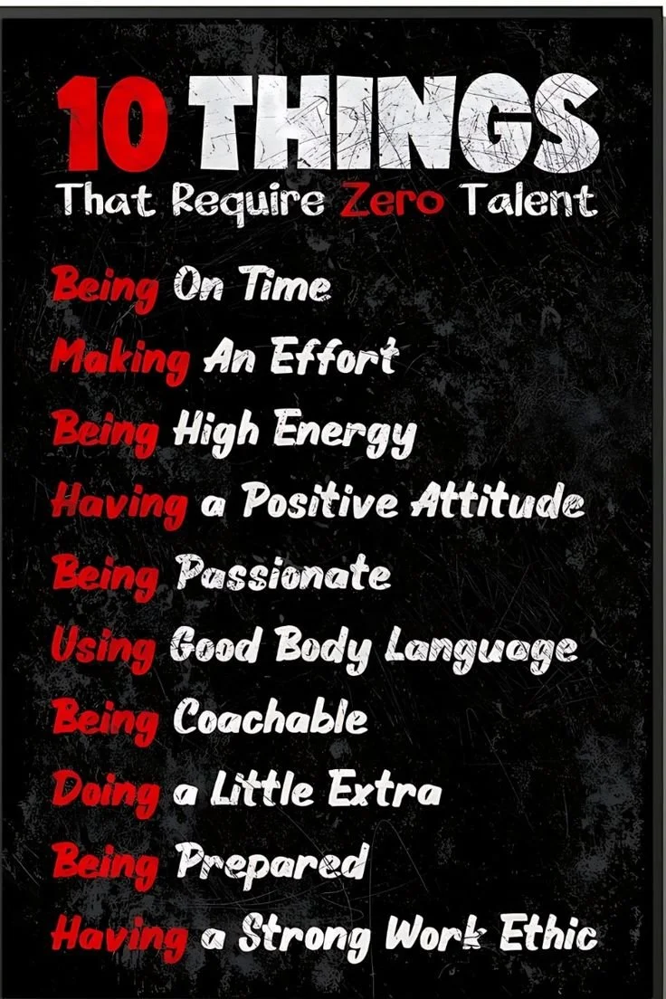 10 Things Motivational that requires Zero Talent