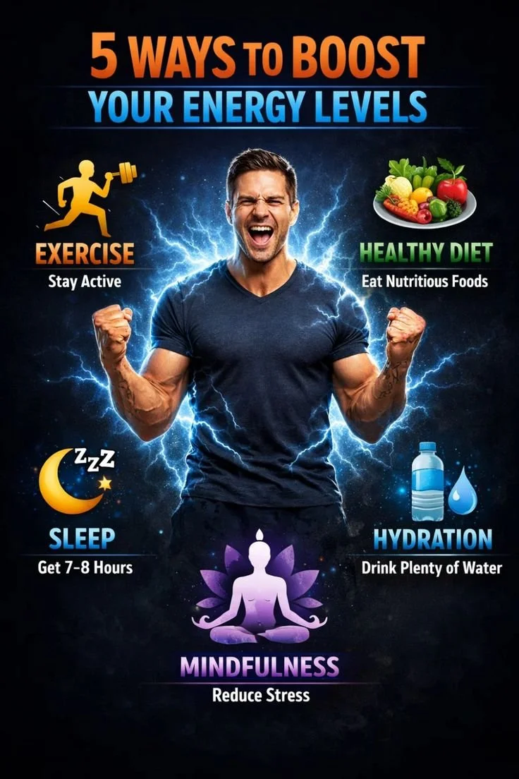 5 All-Natural Ways to Boost Your Energy Levels All Day Long