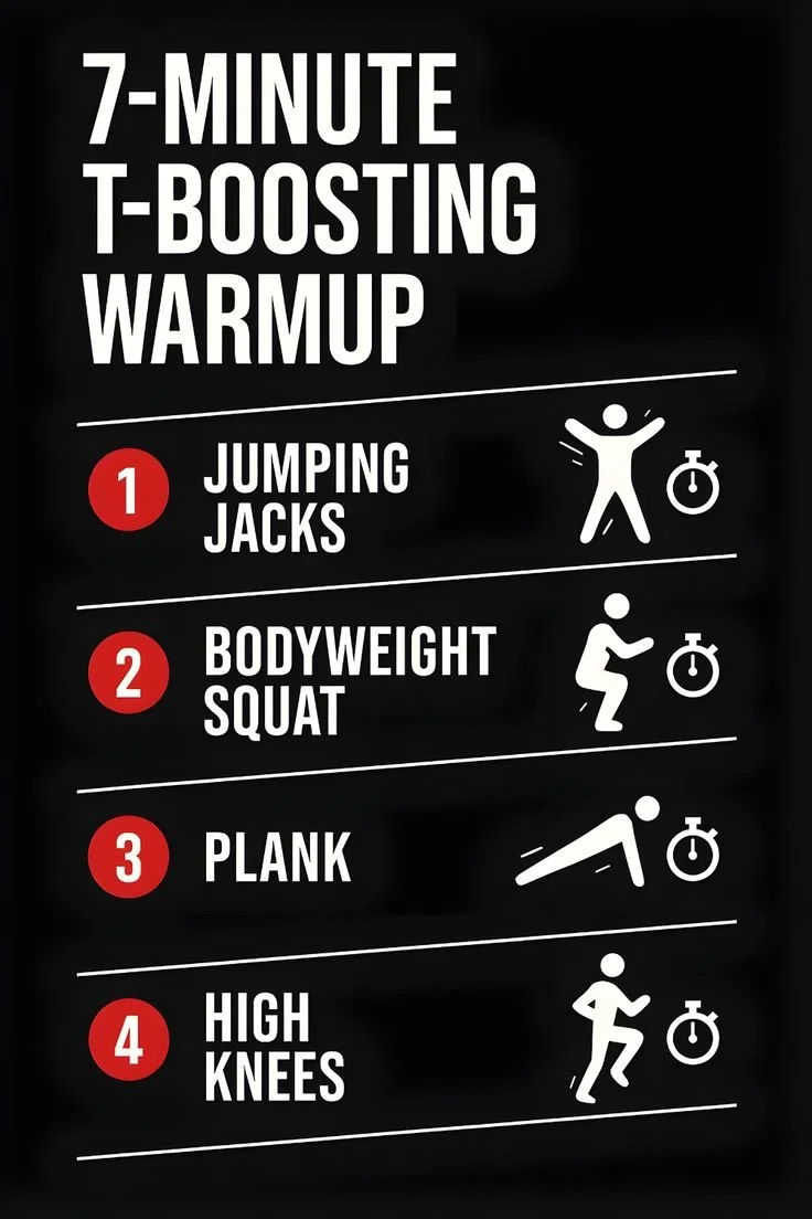 7-Minute Warmup That Supports Testosterone & Strength