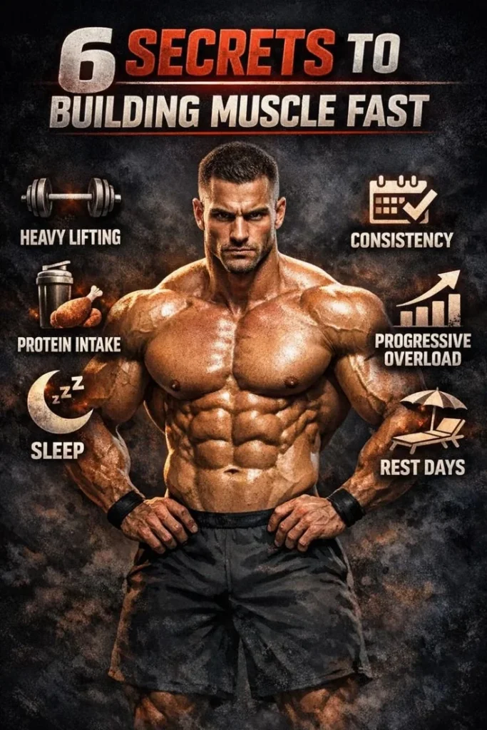 Blueprint for Gains: 6 Essential Rules for Rapid Muscle Growth 2 Blueprint for Gains: 6 Essential Rules for Rapid Muscle Growth infographic
