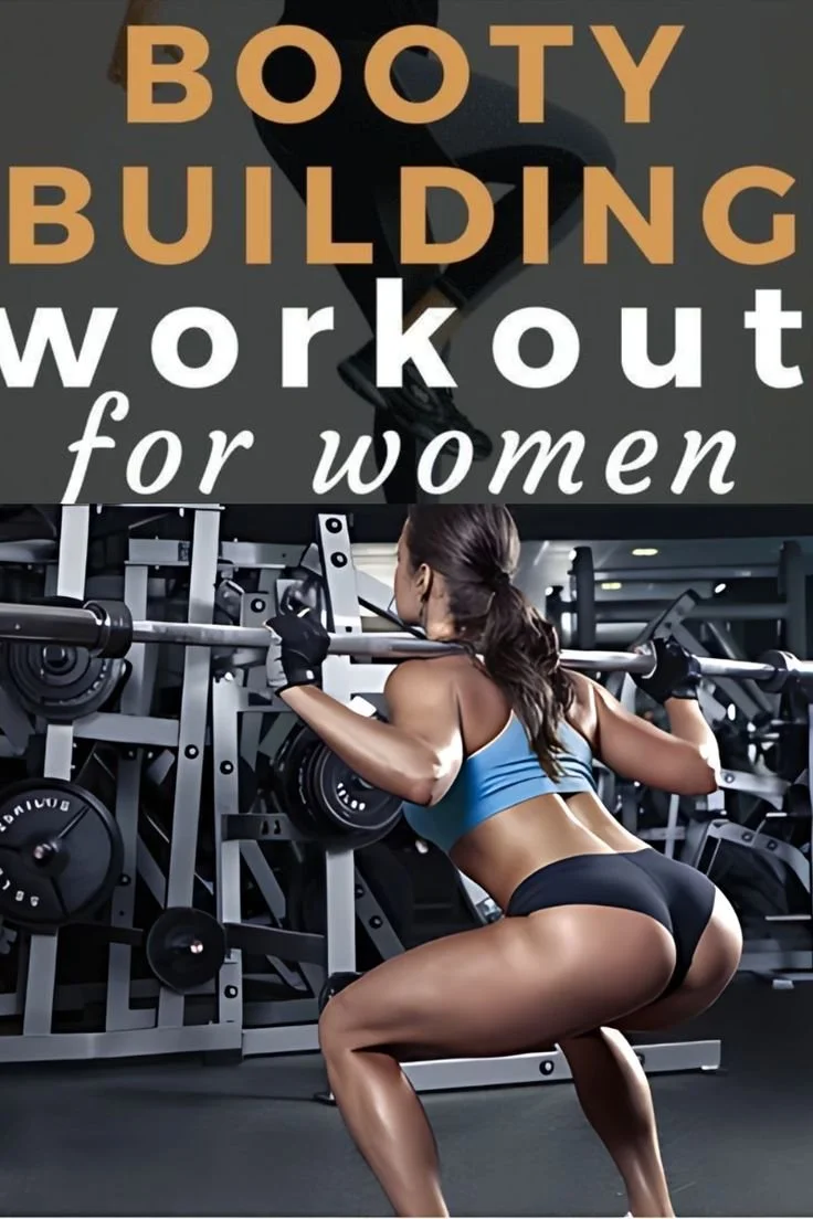 Woman performing effective exercises for a booty workout to sculpt glutes