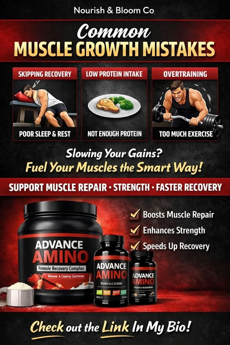 Common Muscle Growth Mistakes | Check out the Link In My Bio