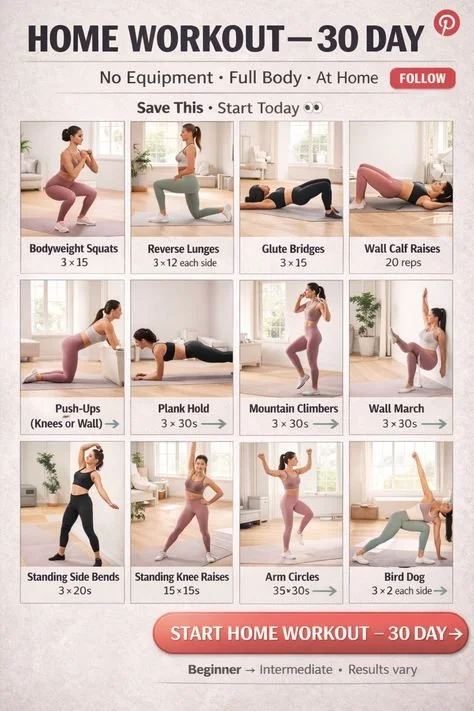 Home Workout That Melts Belly Fat Faster Than the Gym (No Equipment Needed) 4 Home Workout That Melts Belly Fat Faster Than the Gym (No Equipment Needed)