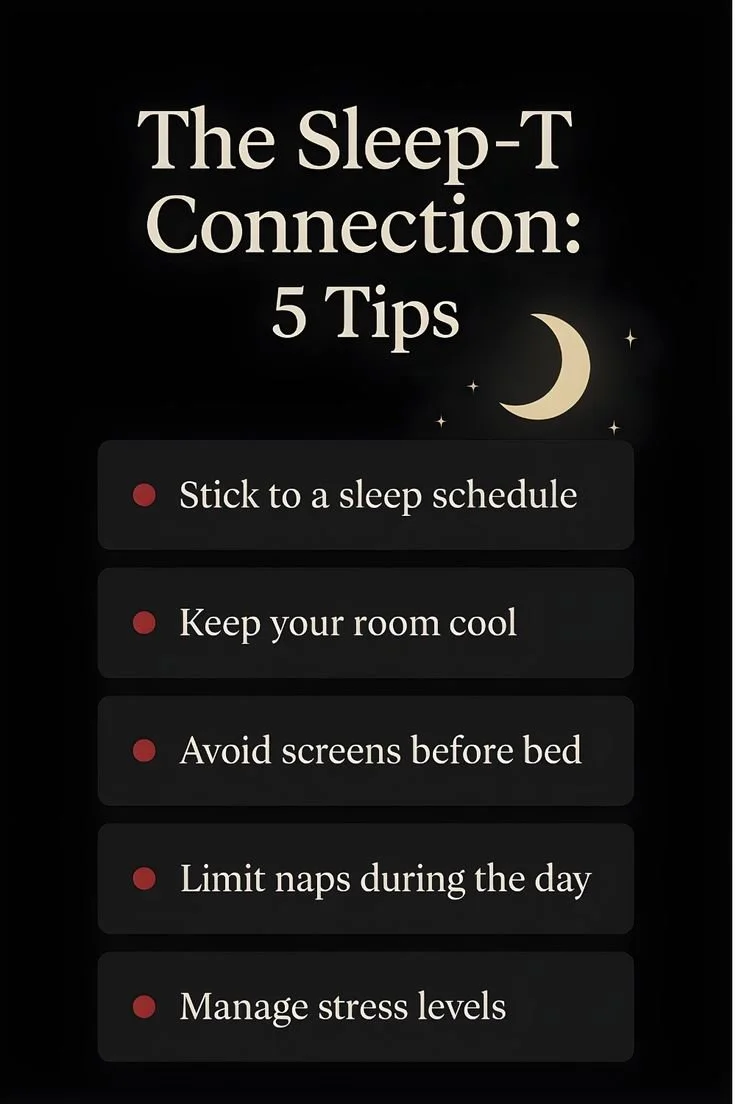 How Better Sleep Supports Strong Testosterone Levels 4 How Better Sleep Supports Strong Testosterone Levels