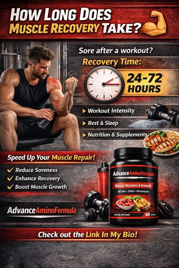 How Long Does Muscle Recovery Take? | Check out the Link In My Bio