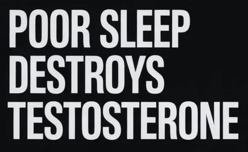 Illustration of sleep hormones' effect on men's energy and health