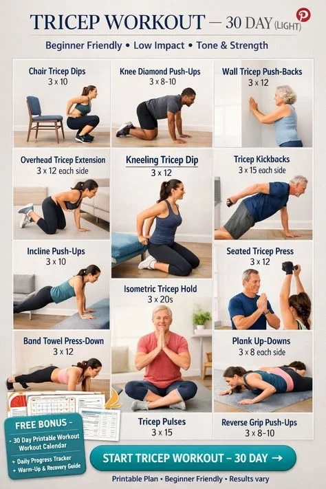 I Did THIS Tricep Workout for 7 Days… My Arms Looked TIGHTER Than Ever 😱