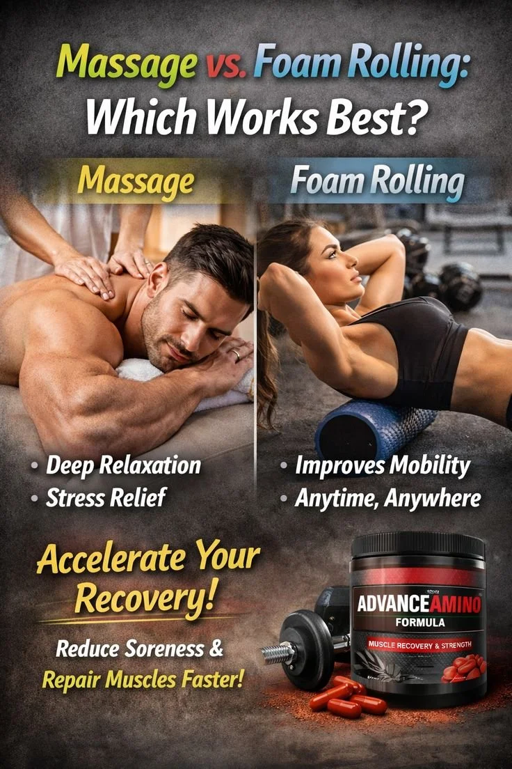 Massage vs. Foam Rolling: Which Works Best? | Check out the Link In My Bio 3 Massage vs. Foam Rolling: Which Works Best? | Check out the Link In My Bio