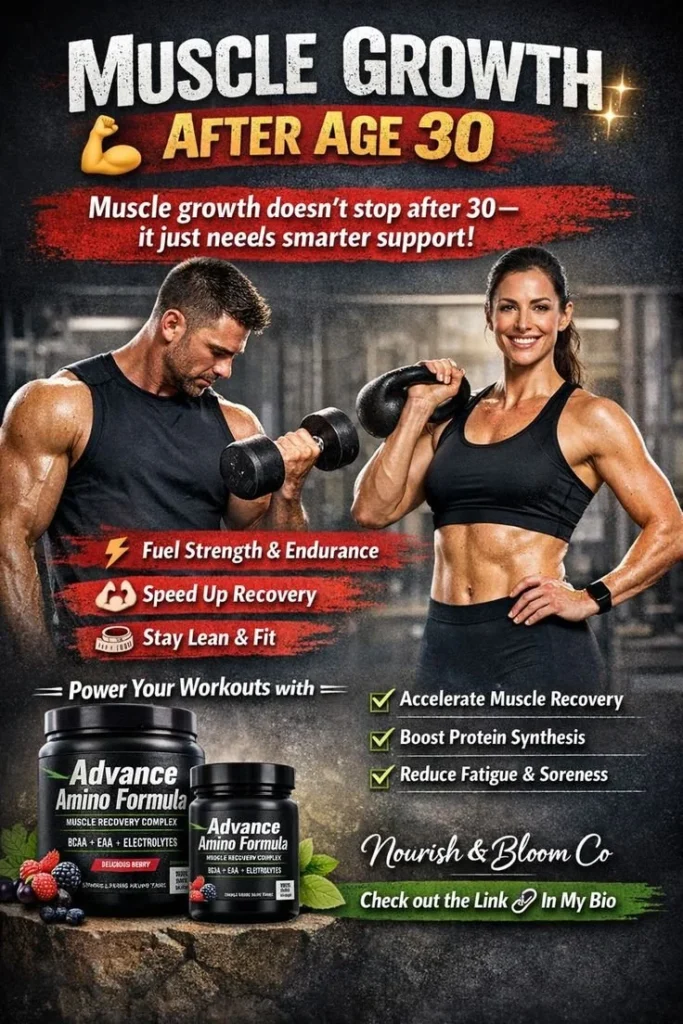 Strategies for muscle growth after age 30