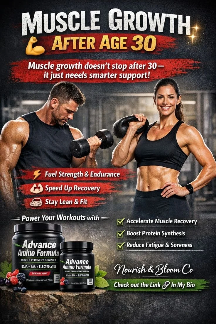 Muscle Growth After Age 30  | Check out the Link In My Bio