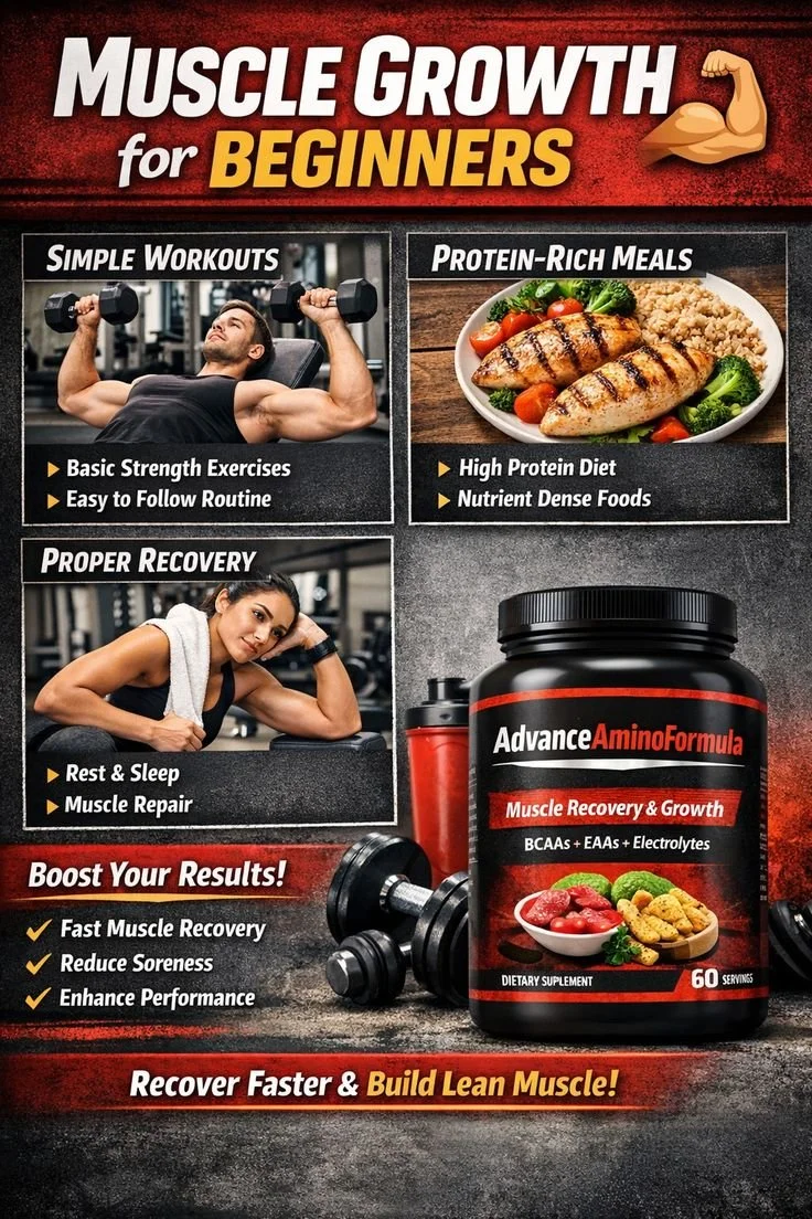 Muscle Growth for Beginners | Check out the Link In My Bio 4 Muscle Growth for Beginners | Check out the Link In My Bio
