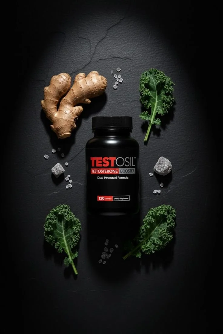 Natural ingredients for effective testosterone support and vitality enhancement.