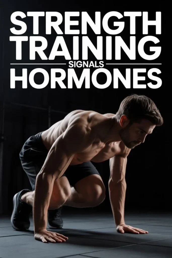 Man performing strength training to enhance testosterone levels.