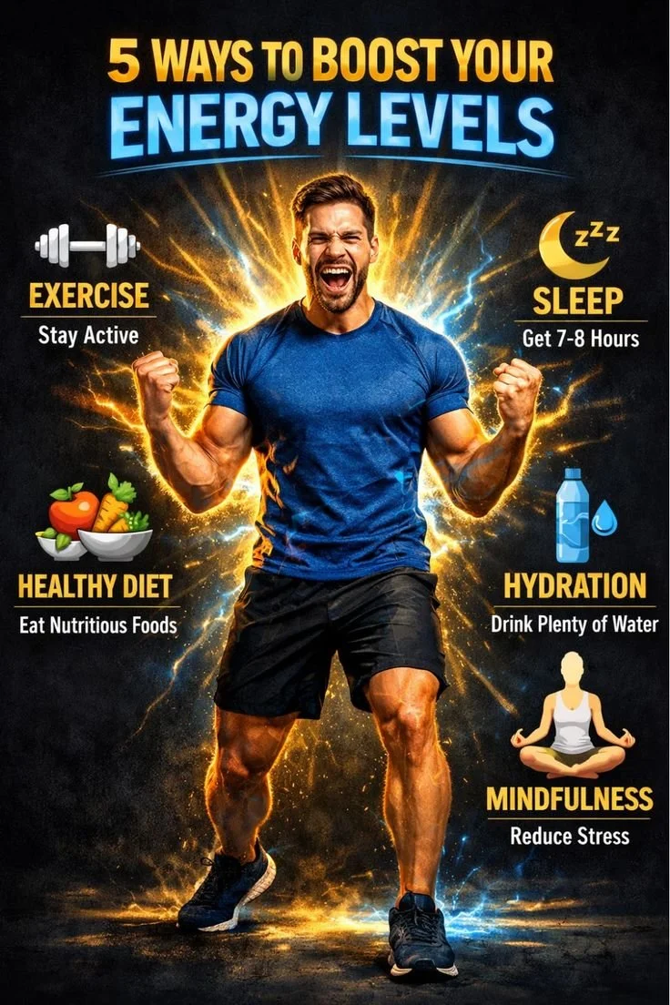 The Man's Energy Blueprint for fighting fatigue and boosting vitality