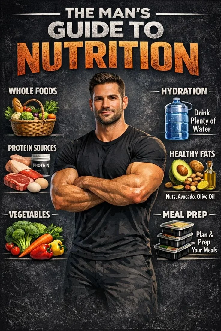 The Man's Guide to Optimal Nutrition: Fuel Your Body for Performance & Health