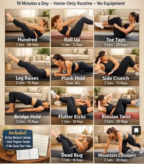 10-minute abs workout for effective core strengthening