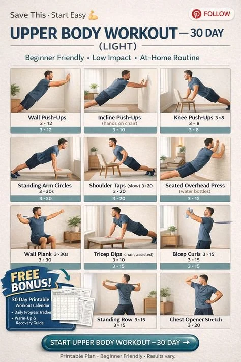 This 10-Minute Upper Body Workout Is What Everyone Is Saving Right Now 💪