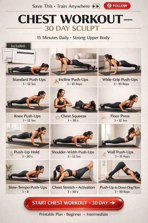 This Chest Workout Is Blowing Up 🔥 Men Are Seeing Real Strength Gains at Home