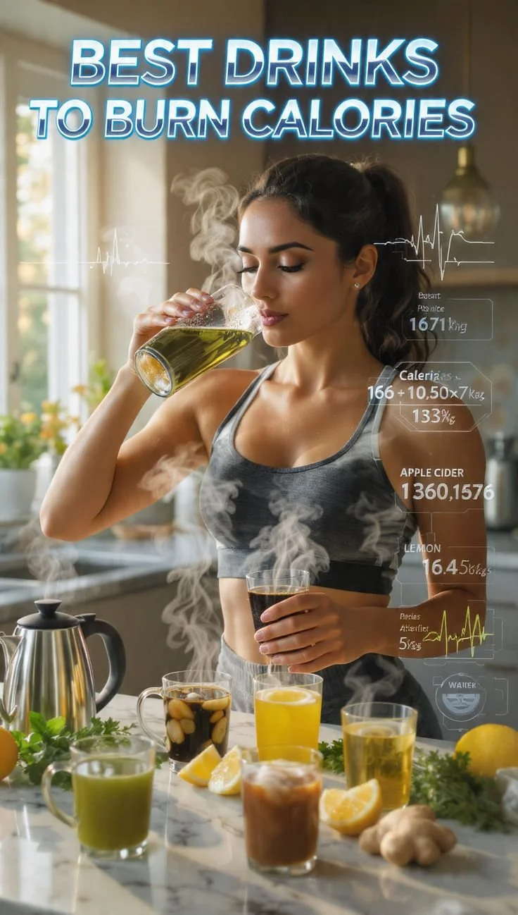 Best Fat-Burning Drinks 🔥 | Boost Metabolism Naturally