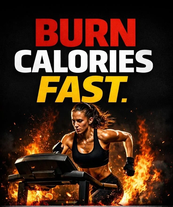 Person exercising to burn calories fast for weight loss
