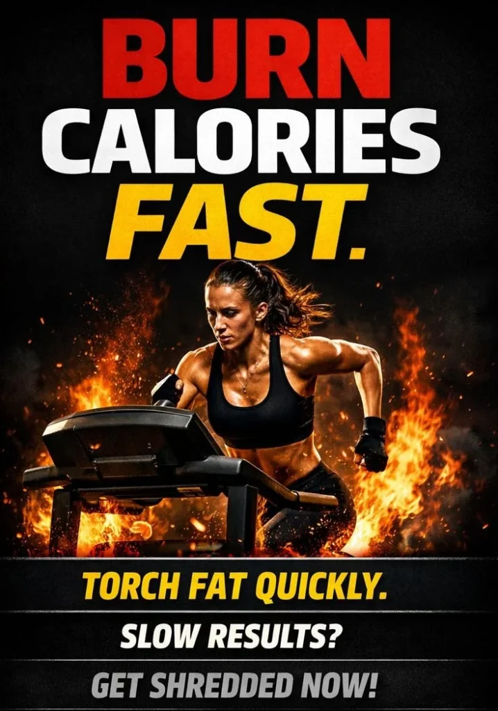 Person exercising to burn calories fast for weight loss