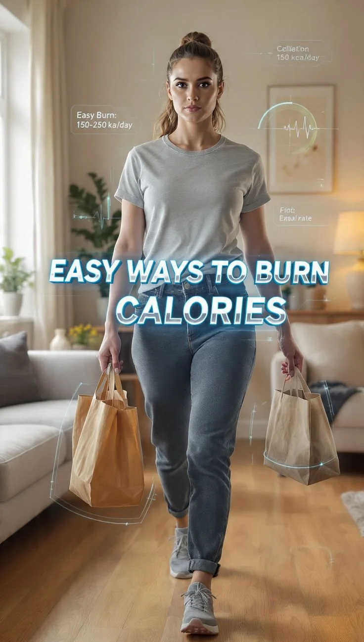 Easy Ways to Burn Calories 🔥 | Simple & Effective Tips