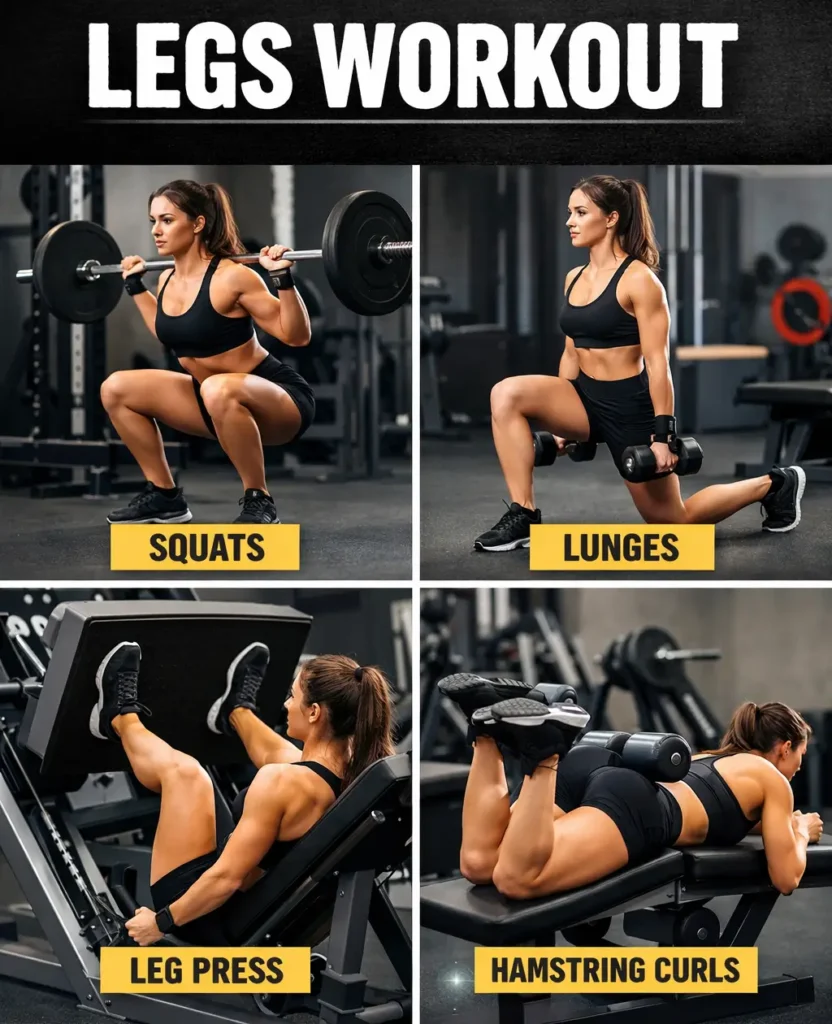 legs workout programme