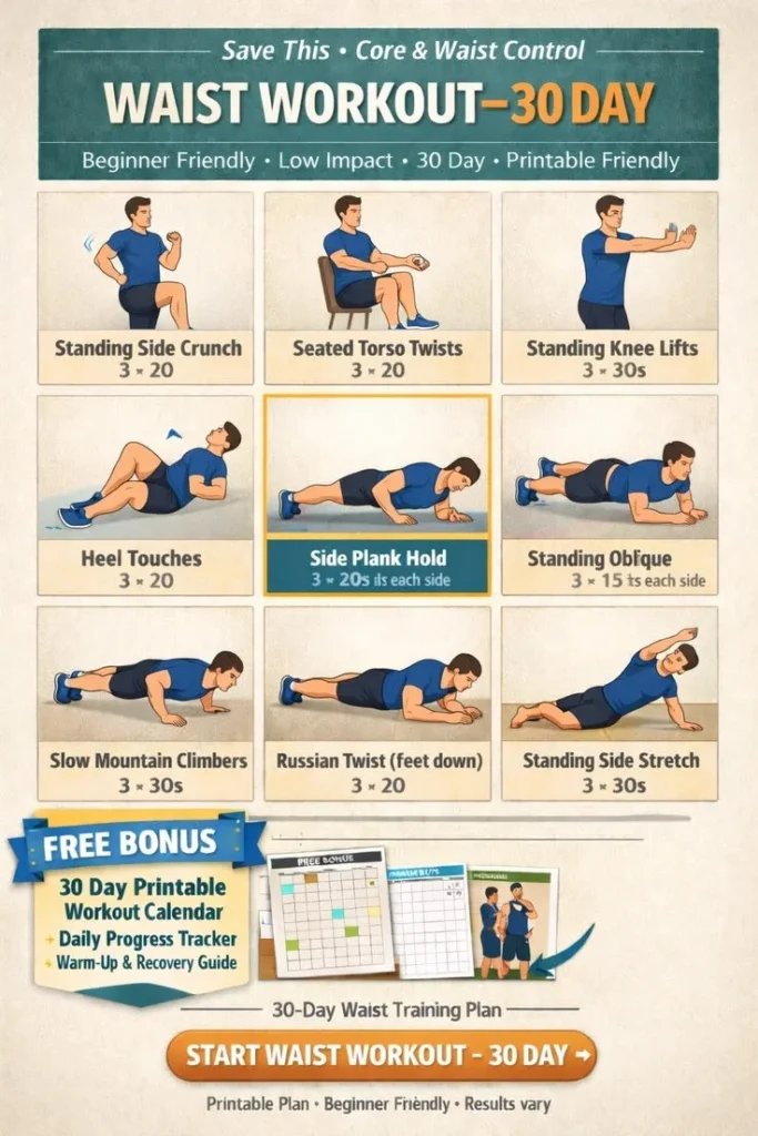 WAIST WORKOUT π₯ Snatch Your Waist at Home (10β20 Min a Day!) 2 Home waist workout routine for a snatched waist in 10-20 minutes.